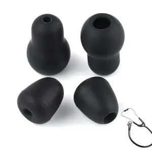 리트만 청진기용 소형/중형 청진기 이어팁 교체 - 이어피스 심장학 IV 부품 및 부품과 호환 가능