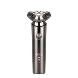 C타입 충전식 전기면도기 자동연마 LED 생활방수 수염