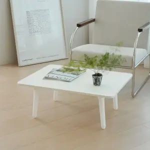 (튼튼)NEW 라운드파스텔 높이조절좌식 거실테이블 밥상 8060좌탁 원룸 간이식탁 다용도 접이식 낮은 미니