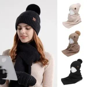 [라일리] Rly 크로스오버 퓨어 기모비니 목도리세트 데일리 기본