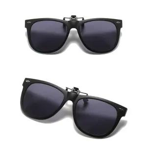편광 클립온 선글라스 버튼형 안경 패션 햇빛차단