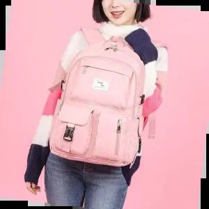 여자 멀티포켓 귀여운백팩 중학생 고등학생 신학기