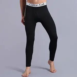 남자 슬림핏 내복 타이즈 팬츠 기모 스판 내의 하의 (KYR-WE15368)