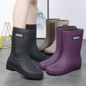 [모두모아]어반 몬순 레인부츠 DS-7017 미들레인부츠 여성레인부츠 여성장화 장마장화