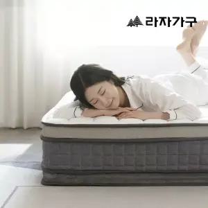 라자가구 멜로 포켓 스프링 롤팩 엑스트라 라지킹 매트리스 (미디엄) 31cm ELK