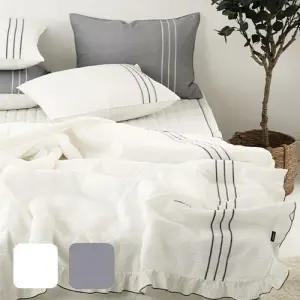 글링 뱀부시어서커 냉감 누빔이불SS 화이트 단품