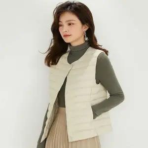 여자 HQ75KT18 6컬러 오리털 내장재 퀄리티 굿 경량 패딩조끼