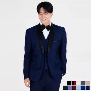 교복몰 남여공용 경성 쓰리피스 싱글버튼 턱시도 정장 세트. 3084120