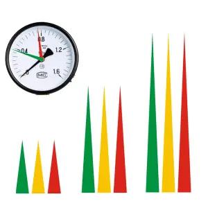 압력 게이지 스티커 방수 압력계 계기판 포인터 표시