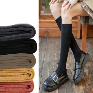 니삭스 여성 두꺼운 겨울 반스타킹 레그워머 기모