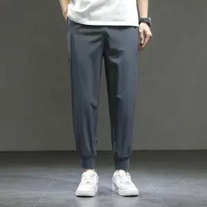 남성 베이직 무지 허리밴딩 편한 조거팬츠 IS-PA32N