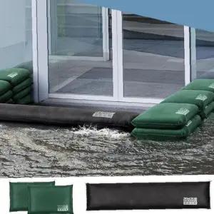홍수 침수 차단 방수 댐 현관 출입구 문턱 빗물 유입 방지 장벽 모래포대 대체