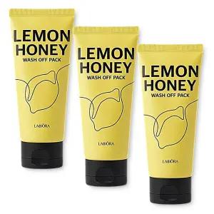 라비오라 레몬꿀팩 레몬허니 워시오프팩 시즌3 모공 청소 관리 150g 3개