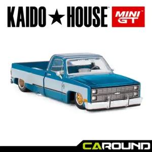 국내바로발송 카이도하우스 x 미니지티(KHMG192) 1:64 쉐보레 실버라도 - 블루
