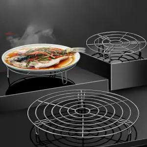 스텐 냄비 받침대 뚝배기받침 다용도 거치대 찜판 후라이팬받침