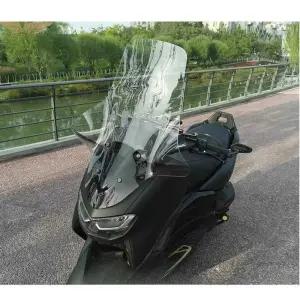 튜닝 윈드스크린 NMAX125 바람막이 쉴드 대형 클리어 가드 프론트 커버 스쿠터