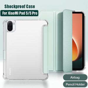 레드미 패드 SE 11 2 프로 12.1 K 스마트 커버 샤오미 5 6 6s 8 pro 11.2 7 펜슬 홀더 케이스 포함