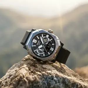 카시오 프로트렉 PRW 2세대 GPS기반 고도측정 무반사 사파이어글라스 등산 전자 손목시계 블랙