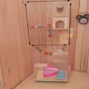 피그미 다람쥐 케이지 사육장 슈가글라이더 아크릴 용품