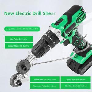 드릴 개조 금속판 절단기 강철 아연도금 도구 전기