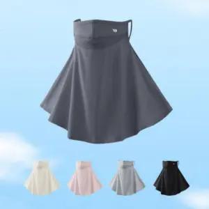 자외선 차단 일체형 얼굴 햇빛가리개 숄더 마스크 ieh7+5kvq