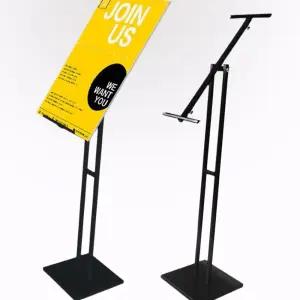 홍보용 이젤 거치대 튼튼한 간판용 조립 간편한 표지판