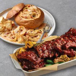 애슐리 시그니처 바비큐 폭립 800g + 베이컨 투움바 빠네 파스타 1인