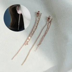 레이디두아 신혜선 귀걸이 사라킴 체인 드롭 줄 투웨이 이어링