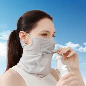 얼굴 마스크 골프 테 등산 햇빛 가리개 페이스커버 자외선차단 쿨 가능 썬 음수 시원한