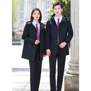 여자 패딩다운 점퍼 커플 파카 겨울 카고 패딩 도톰 코트 4S 호텔 매장 관리 작업복 힛템