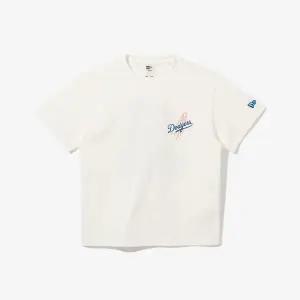 [롯데백화점]뉴에라 MLB LA 다저스 치어링 푸드 티셔츠 오프 화이트 14681171