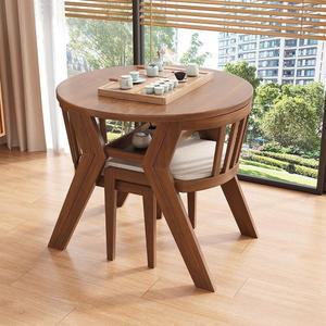 2인용 식탁의자세트 자취가구 원형테이블 모던한스타일 원룸가구