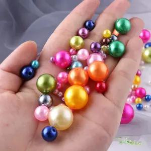 ABS 비즈 구슬 18mm 포장 팔찌재료 4mm 인공진주 목걸이DIY