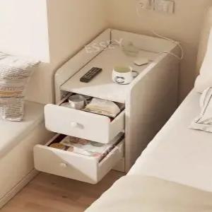 침대틈새수납장 서랍장 원목 길이 슬림 200 서랍 300 사이드