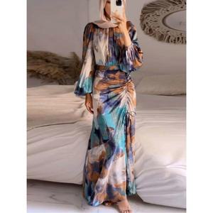 아바야 원 드레스 두바이 여성 전통의상