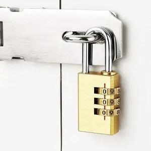 동 3단 자물쇠 비밀번호 캐비넷 키 대형옷장 시건장치 다이얼 고리