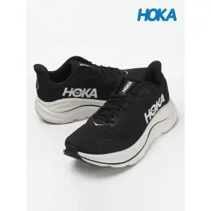 [하프클럽/호카오네오네]호카 운동화 클리프톤10 와이드 남성 런닝화 블랙 화이트 1162032-BWHT