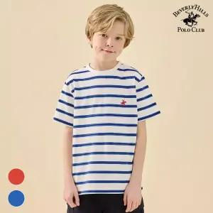 [폴로클럽] 스트라이프반팔티셔츠