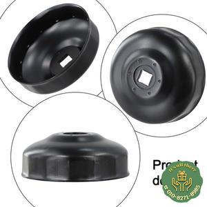 76mm 14 플루트 오일 필터 캡 타입 렌치 소켓 제거 도구 3/8인치 드라이브 (BMW 메르세데스-벤츠 마쓰다용)