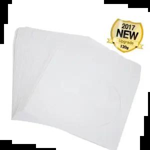 cd 멜로디 CD/DVD용 흰색 종이케이스 ( 100장 ) 120g