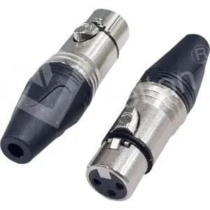 마이크젠더 카나레 캐논잭 모가미 커넥터 암 XLR 3핀 NC3FXX