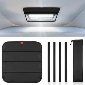 RV 채광창 절연체 커버 접이식 정전 방수 여행 트레일러 캐러밴 용 차양 썬 블록