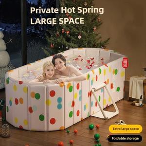 담그는 욕조 성인 온도 접이식 설치가 필요없는 새로운 대형 가정용 목욕통