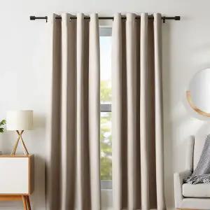 안방 커튼 호텔식 나비 모던 암막 커튼 거실 방한 무지 방풍 창문