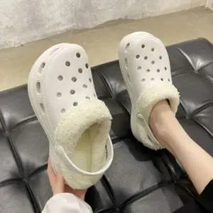 기 GL698023 방한 방한 스타일 샌들 여자 겨울 샌들 슬리퍼