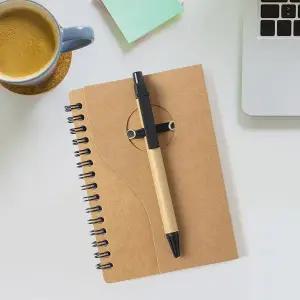 에코 핸디 볼펜 수첩 점착메모지 포함 미니수첩 수첩