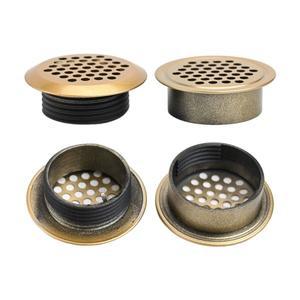 캐비닛 환기구 커버 35mm 과 같이 표시됨 양면 세련된 디자인 메쉬 구멍 효율적인