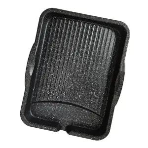 창조명품주물 통 밑줄 사각불판 32cm×39cm 삼겹살 고기 솥뚜껑불판