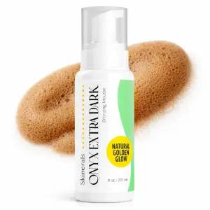 스킨얼스 엑스트라 다크 셀프 태너 무스 얼굴과 몸을 위한 선리스 태닝 폼 울트라 스트릭 프리 빠르게