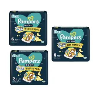 팸퍼스 통잠팬티 기저귀 5단계 78매